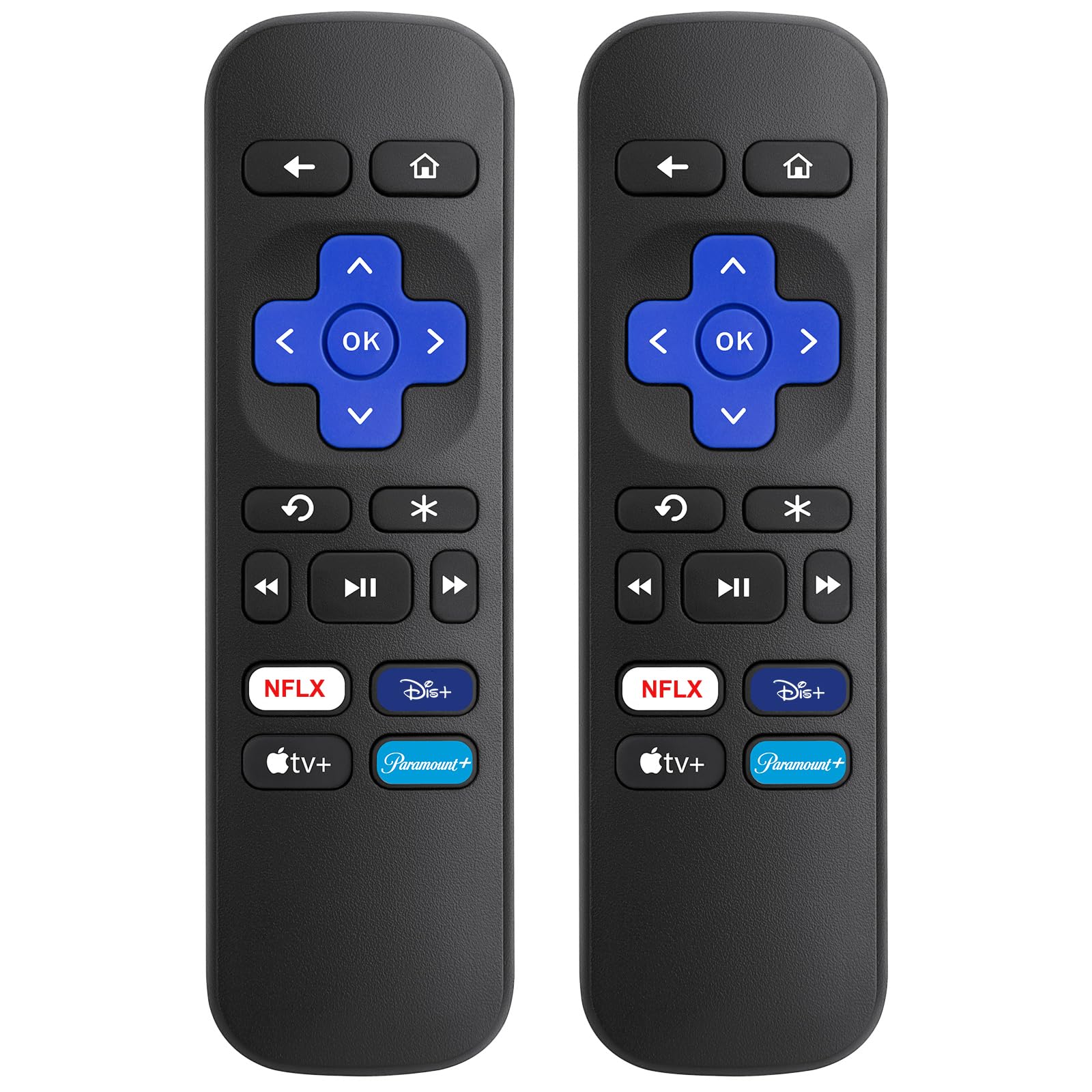 Photo 1 of ?Pack of 2? Replacement Remote for Roku Box,for Roku Express,for Roku Premiere,for Roku Player,for Roku1/2/3/4,(NOT for Stick and TV or Game)