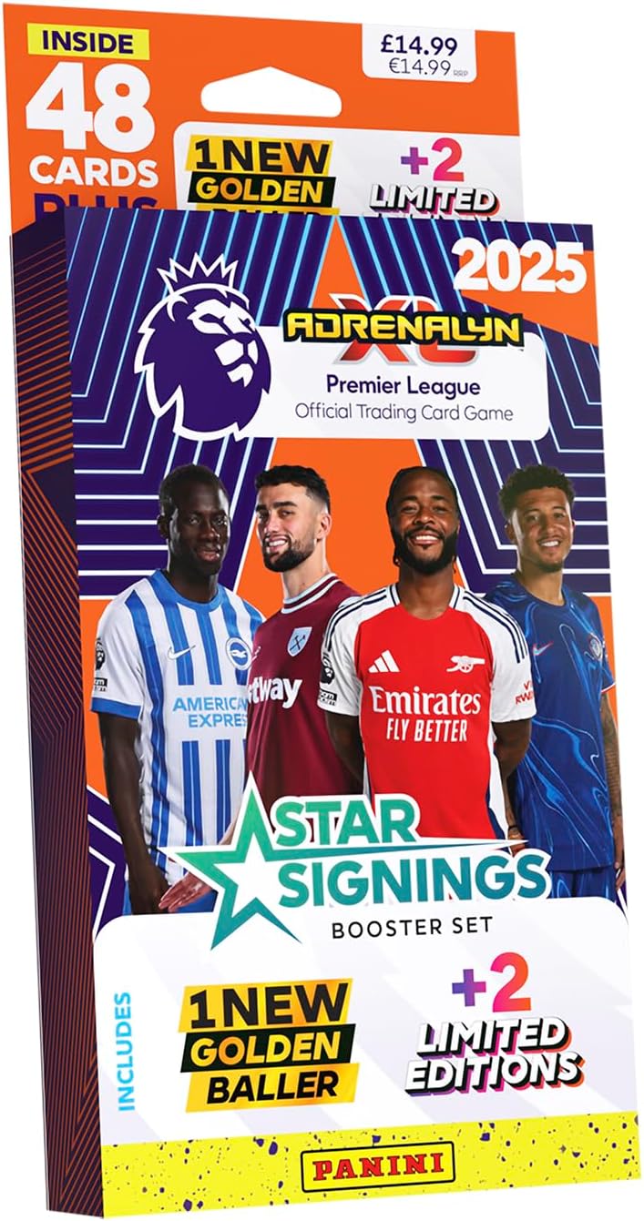 Panini Premier League 2024-25 Adrenalyn XL Star Signings Trading Cards