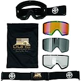 Dune Therapy MX Goggles Moto ATV UTV SXS Sand Dirt Dust Eye Protection