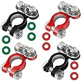 ZHYUAN 4 PCS Battery Terminal Connectors,Battery Terminal Clamp Connectors,Car Battery Terminal Connector,Positive and Negati