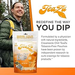 Teaza Herbal Energy Pouches Tobacco Alternative