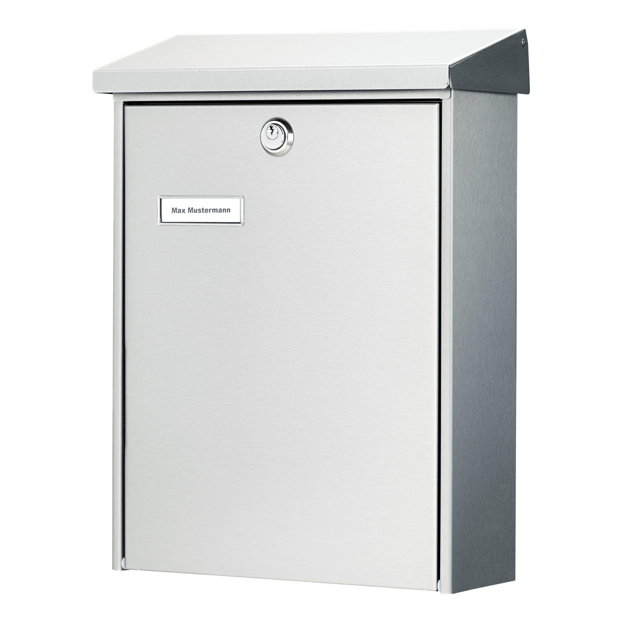 Burg-Wächter 39670 Letterbox Oslo 3767 NI, Stainless Steel