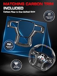TESFEEL Steering Wheel for F150 Raptor 2021-2024