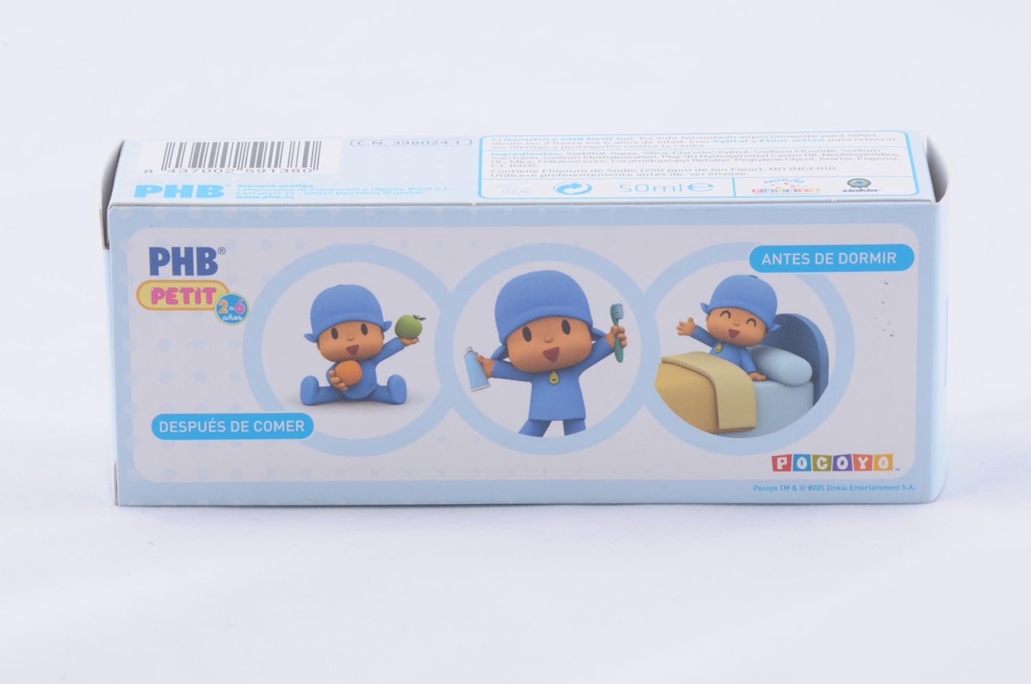 PHB - PHB POCOYO DENTIFRIC INFANT 50: Amazon.es: Salud y cuidado personal