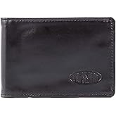 Big Skinny Men's Acrobat Leather Money Clip Slim Wallet, Holds Up to 20 Cards