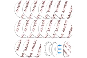 14 Pack Very High Bond Sticky Adhesive [Easy to Peel Off] Replacement Compatible with Socket Mount Base Sticker Pads for Coll