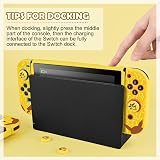 DLseego Protective Case for Switch Dockable TPU Cover with 2 JoyCon Covers view 4