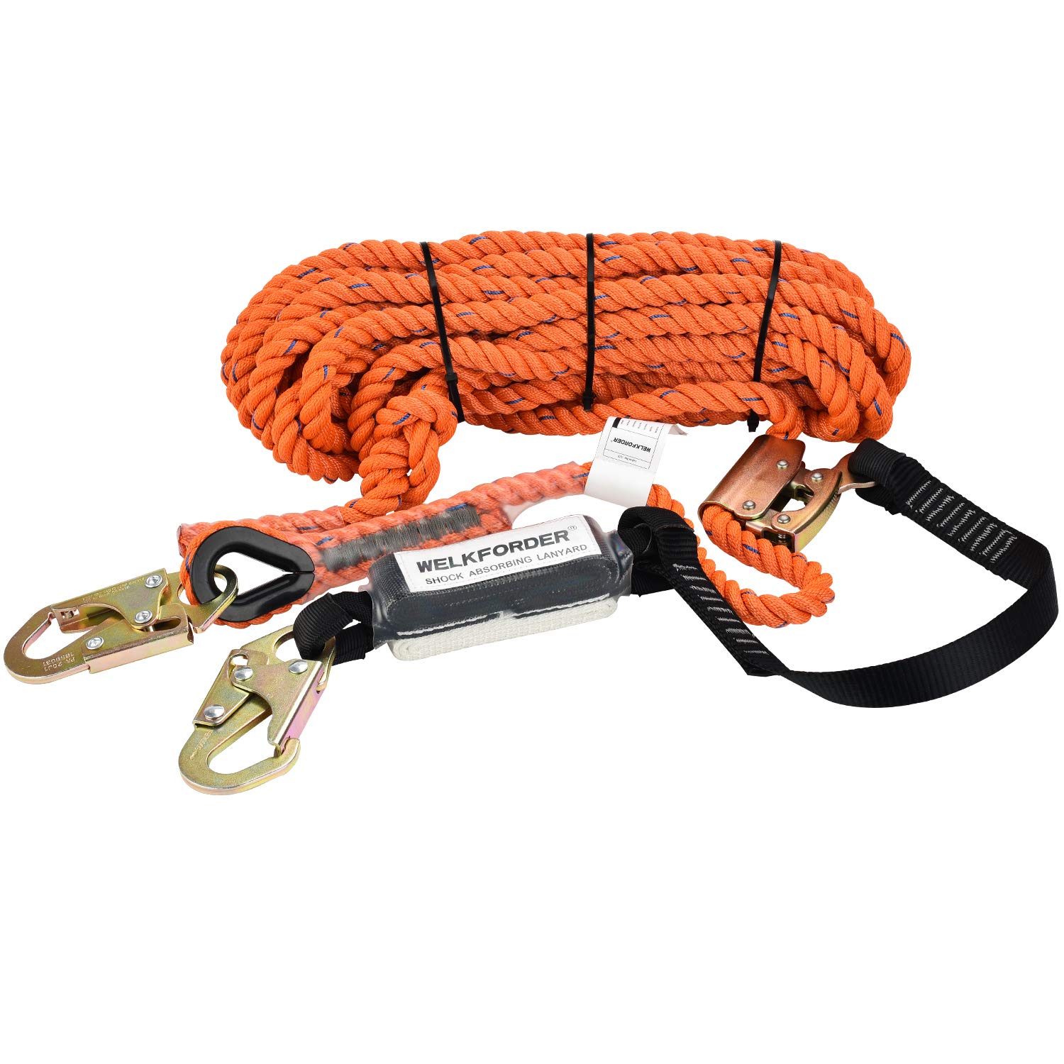 Mua 50FT Vertical Lifeline Assemble Three Strand Rope Fall Protection