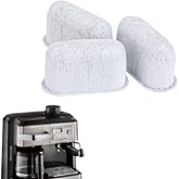 3pcs Coffee Maker Filter Replacement, Water Filter for Delonghi 7313285779 | Activated Carbon Water Filter for Espresso Coffee Machine, Cafe Maker Accessories for Delonghi Compatible with 7313285779