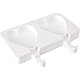 Silikomart Silicone Easy Ice Cream Bar Mold, Set of 2, Hearts
