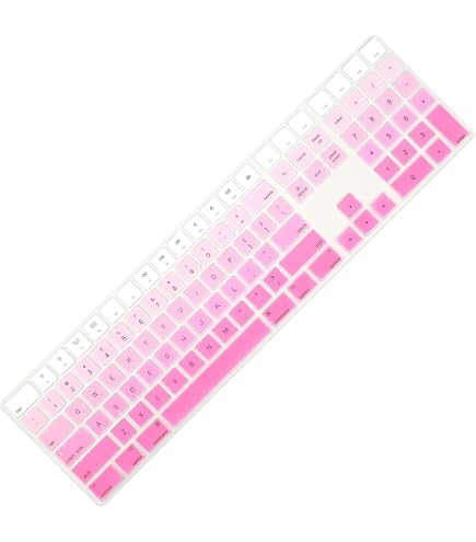 Amazon.com: Keyboard Cover for Apple Magic Keyboard with Touch ID