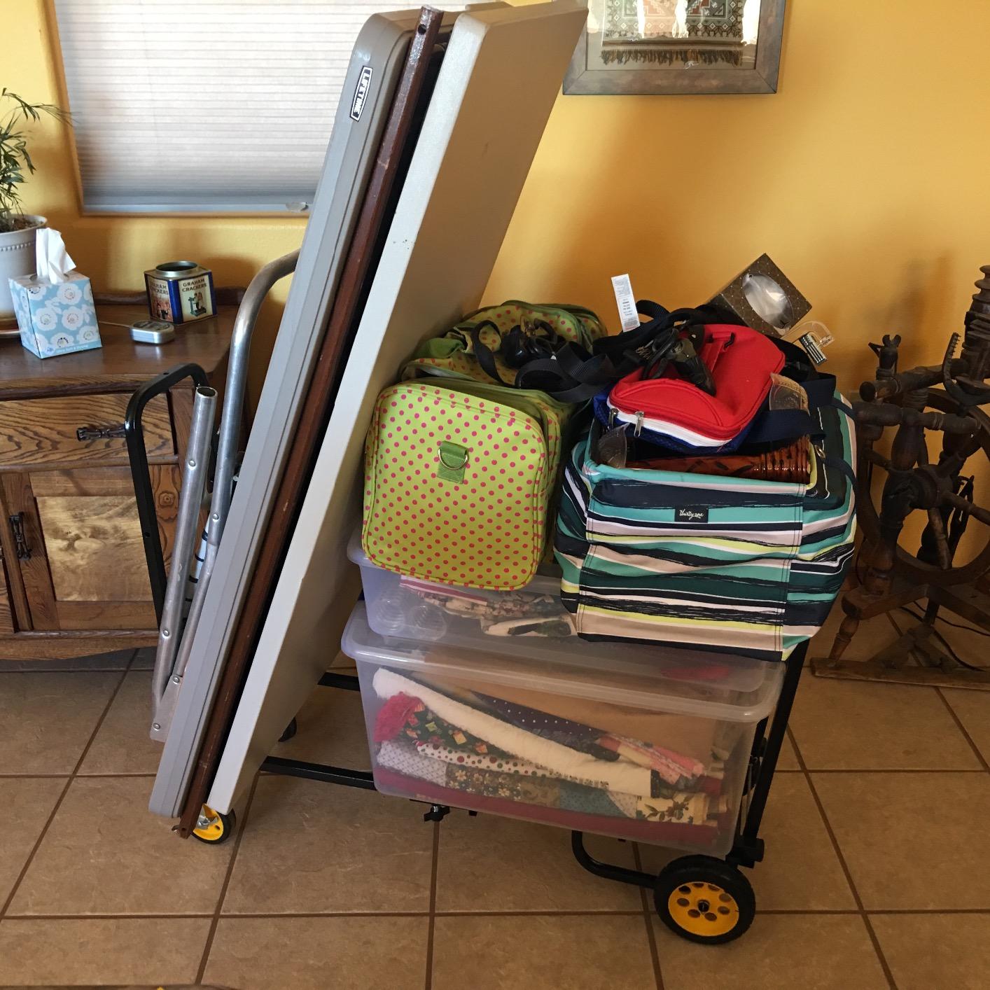 Rock-N-Roller R2RT Micro 8-in-1 Folding Multi-Cart - Telescopes 26" To 39", 350 Lb Capacity, Hand Truck/Dolly/Platform Cart