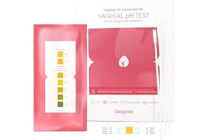 DIAGNOX HEALTH Women Vaginal pH Test Kit | Sterile Swabs | Home Yeast Infection Test & BV Test Strips | Fast, Accurate, Clinical Grade pH Balance Home Test | FSA/HSA Eligible (Pack of 10)
