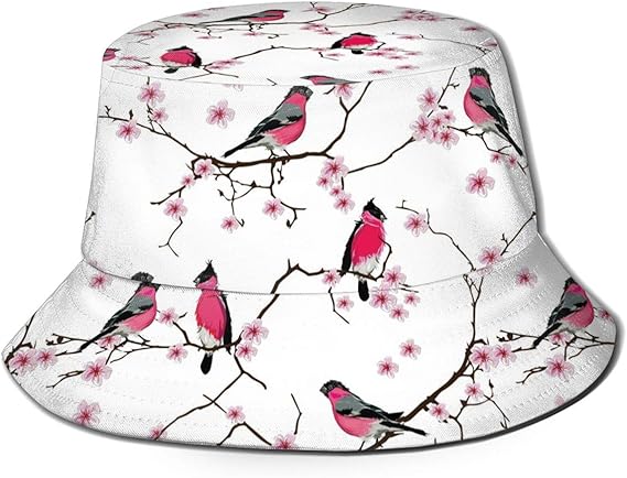 桜の花 バケットハット 漁夫帽 メンズ レディース バケットハット ファッション クラシック Uvカット 旅行 釣り レジャー 帽子 男女兼用 キャップ 通販 Amazon