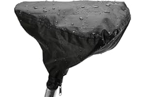XONHYICN New Bicycle Seat Cushion Cover Waterproof UV Protection Unisex Seat Cushion Cover for Gym Bike Mountain Bike Road Bike Bike with Protective Lock Durable Rain Dustproof Cover