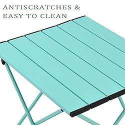 Grope Portable Camping Table with Aluminum Table