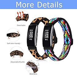 Attbbon 5 Pack Stretchy Bands Compatible with Fit