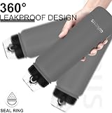GOPPUS Stainless Steel Water Bottle 1L Double Wall Insulated with Straw view 4