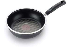 T-fal Signature Nonstick Fry Pan 8.5 Inch Oven Safe 350F Cookware, Pots and Pans, Dishwasher Safe Black