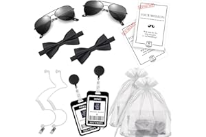 Ring Security Wedding Ring Bearer Gift - Ring Security Wedding Set Ring Security Badge , Bow Tie, Sun Glasses, Earpiece and R