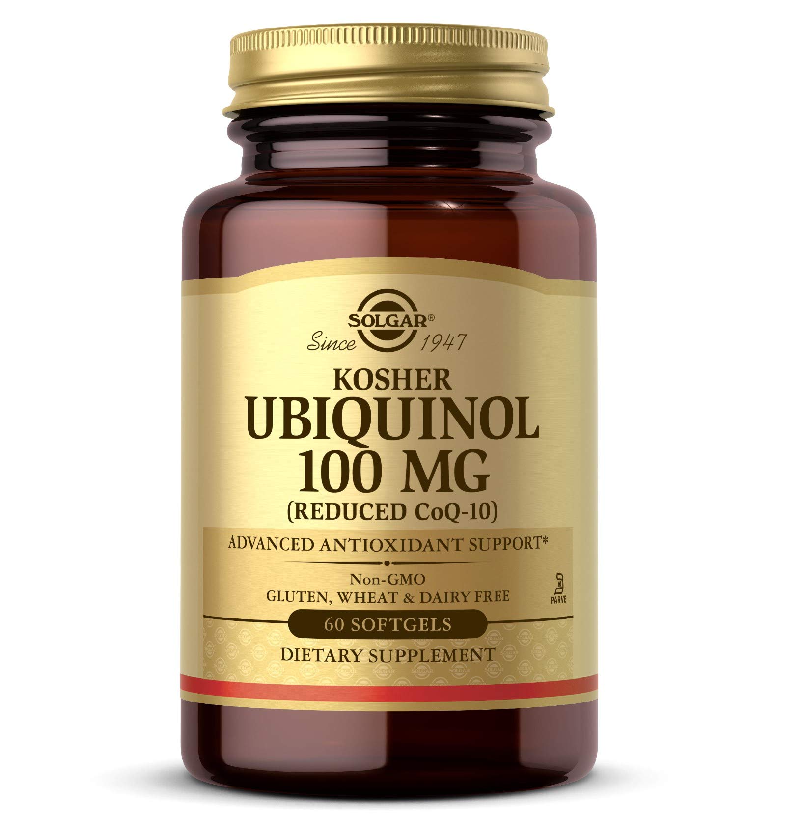 Ubiquinol 100 mg Kosher (Reduced CoQ-10) Softgels