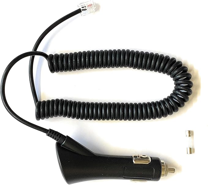 Generic DC Coiled/Curled Power Cord Replacement for Escort