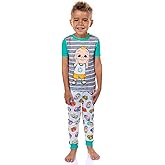 Komar Kids CoComelon Toddler Boys' JJ's Animal Friends Short Sleeve And Pant Pajama Set