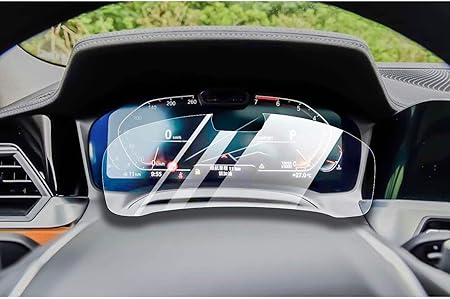 Amazon Lfotpp 19 新型 Bmw 3 シリーズ G 専用 12 3インチ ダッシュ用保護フィルム メーター用 ガラス フィルム 高感度タッチ 気泡ゼロ キズ防止 取り付け簡単 保護フィルム 車 バイク