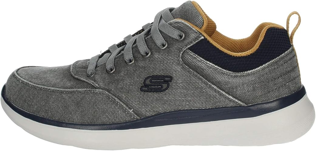 Amazon Skechers メンズ Delson 2 0 Kemper スニーカー オックスフォード Skechers スケッチャーズ スニーカー