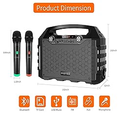 Hotec Wireless Bluetooth Portable PA Speaker