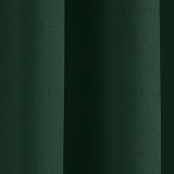 Enhanced Living Vogue Green 46x72 Eyelet Thermal Noise Reducing Curtains view 3