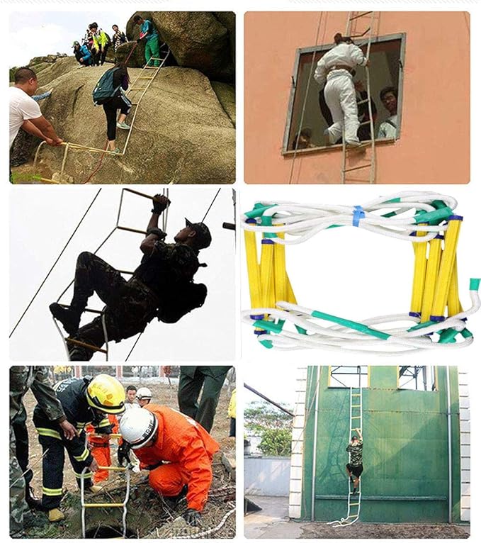 Höhenarbeiten Training QIAN Weiche Leiter Rettungsseilleiter