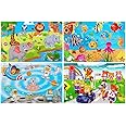 Wooden Jigsaw Puzzles for Kids Age 3-5 Year Old 30 Piece Colorful Wooden Puzzles for Toddler Children Learning Educational Pu