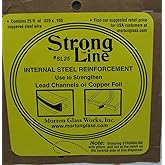 Morton Strongline Copper Restrip Reinforcement for Stained Glass