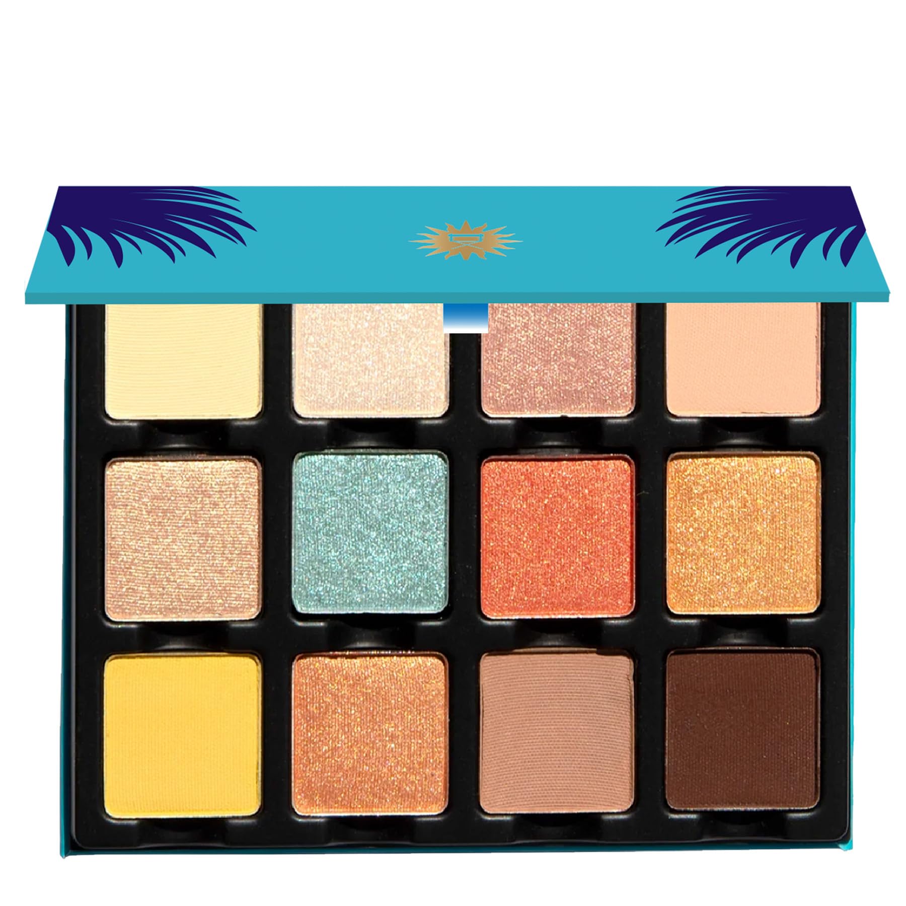 Eyeshadow Palette - Soleil La Plage by Viseart Paris for Women - 0.63 oz Eye Shadow