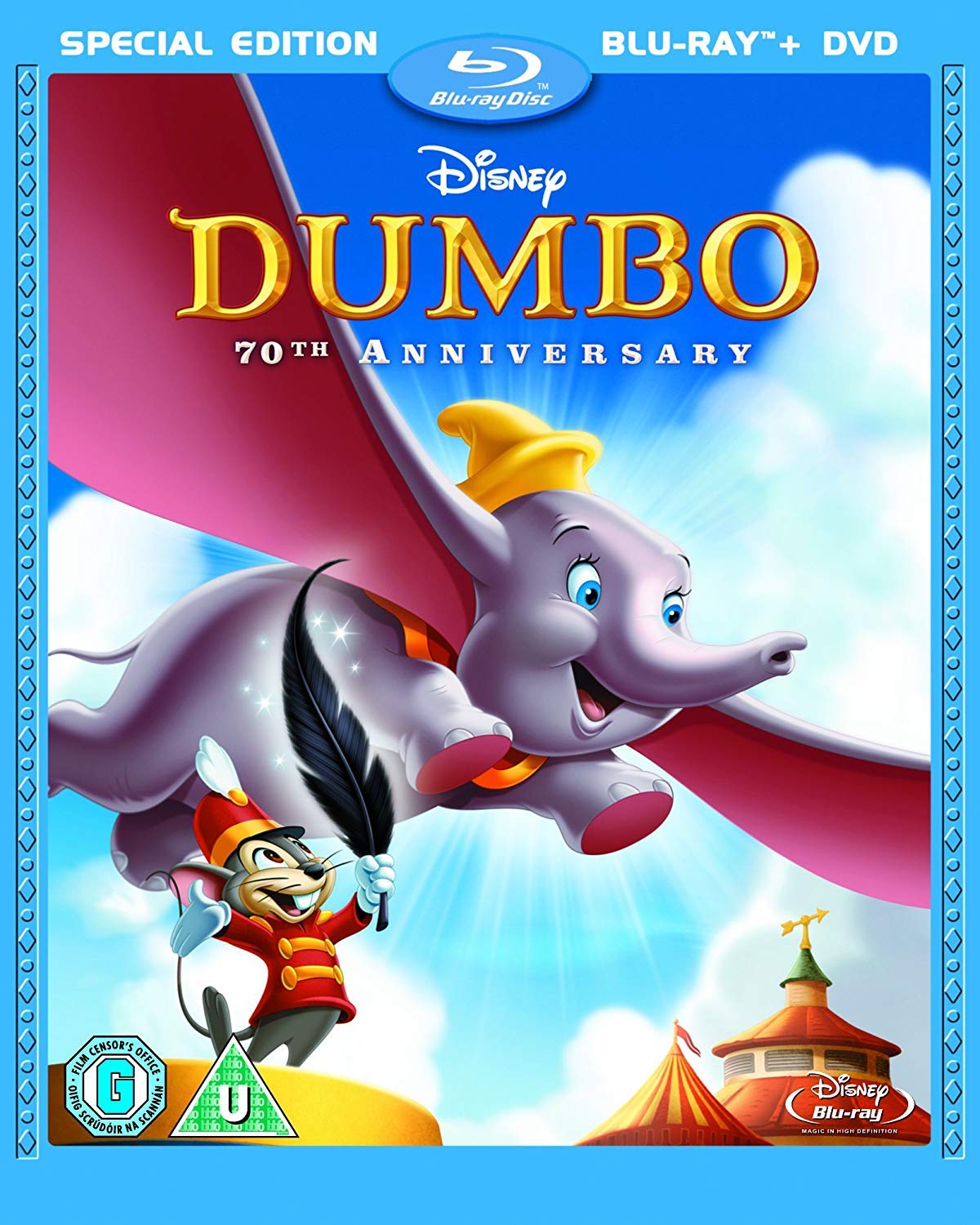 Dumbo Special Edition Combi Pack (Bluray + DVD) Movies & TV