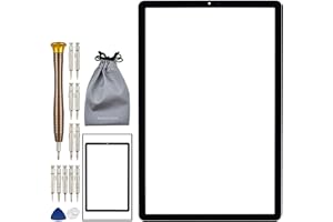 DOUBLE SURE Outer Glass Screen Replacement for Samsung Galaxy Tab S5e Black SM-T720 SM-T725
