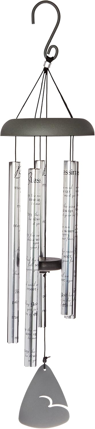 Carson Home Accents Sonnet Wind Chime, 30-Inch Length, Blessing