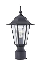 WISBEAM Outdoor Post Light, Pole Lantern, E26 Base