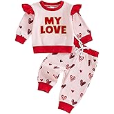 NEVUQO Toddler Baby Boy Girl St Patricks Outfit Shamrock Sweatshirt Pant Sets Cute Little Kids Saint Patrick's Day Gifts