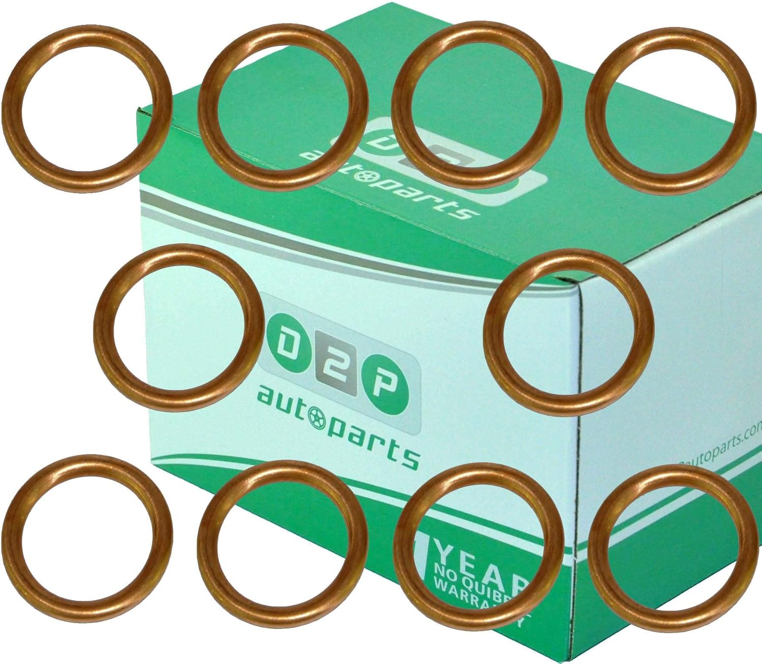 D2P OIL SUMP PLUG WASHERS 14MM FOR 205, 309, 405, AX, SAXO, XANTIA