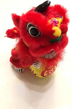 mini lion dance toy
