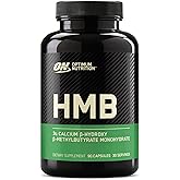 Optimum Nutrition HMB 1000 Caps, 1g of Calcium beta-Hydroxy beta-methylbutyrate per Capsule, 90 Capsules, 30 Servings