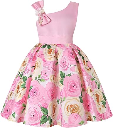 rose dress for kids