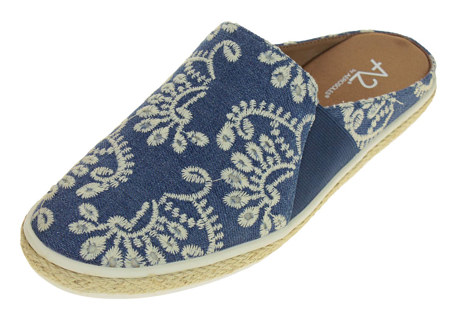 Aerosoles A2 Women's Have Fun Flat, Denim Combo 9 M