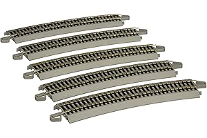Bachmann Trains Snap-Fit E-Z Track 26” Radius Curved Track (5/Card)