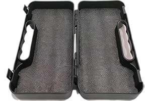 Microphone Storage Case with Removable Dividers & Consistent Latches Easy to Carry Suitable for Sound Equipment Microphone Ca