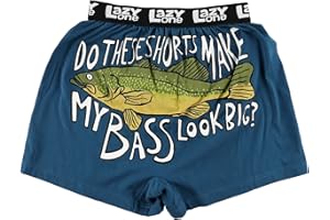 Lazy One Funny Boxers, Novelty Boxer Shorts, Humorous Underwear, Gag Gifts for Men, Drinking