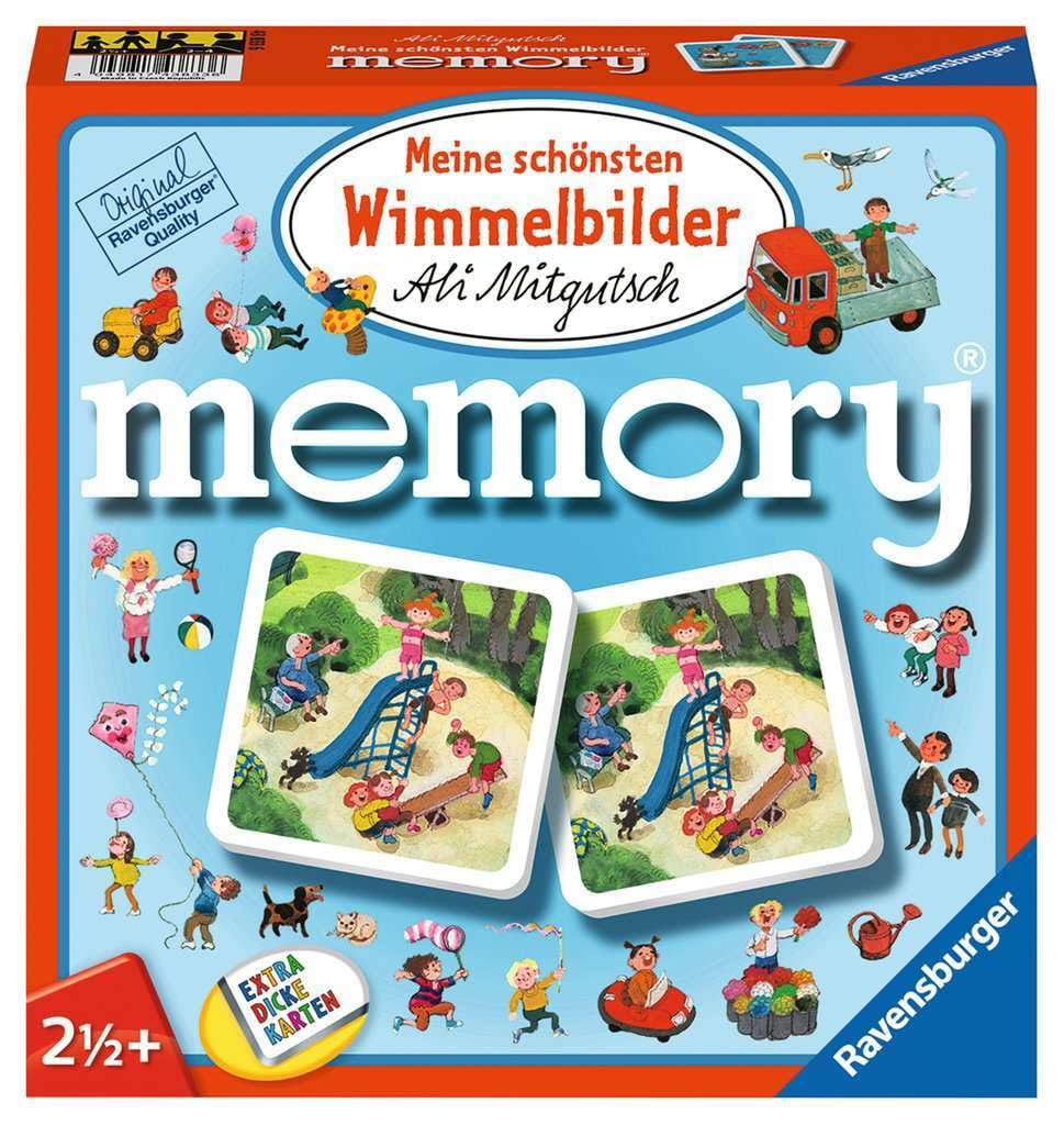Ravensburger 81297 – My most beautiful hidden pictures, memory the game classic for all hidden picture fans, memory game for 2-4 players from 2 years