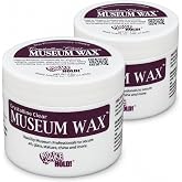 QuakeHold! 66112 Museum Wax, 2 oz (2-Pack) | For Collectibles, Figurines, Antiques, Vases, Crystal, Frames and Decor, Removable Earthquake Putty